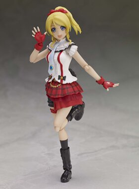日版包邮万代 SHF LoveLive 绚濑绘里 明星学生妹 如今的我们手办