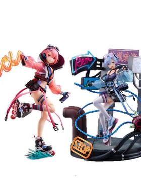 正版现货包邮SSF re0 从零开始 拉姆 雷姆 蕾姆 霓虹都市正品手办