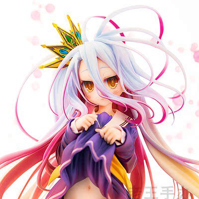 游戏人生 no game no life 白 tuck up 手办