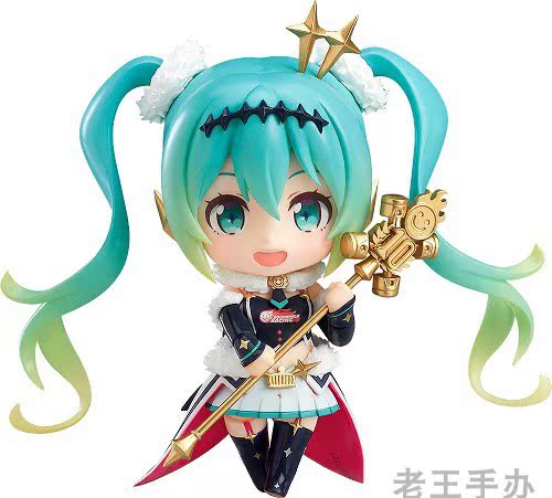 日版现货包邮 GSC 2018 Racing Miku初音赛车初音未来粘土人