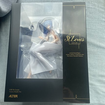 正版特典版现货包邮Alter 碧蓝航线 圣路易斯 Luxury Handle 手办