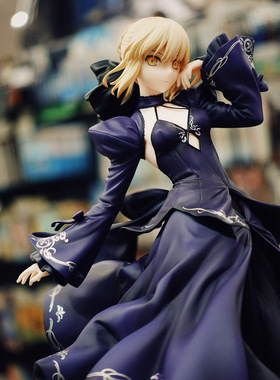 日版现货包邮 saber alter Fate Grand Order 黑礼服 老王手办
