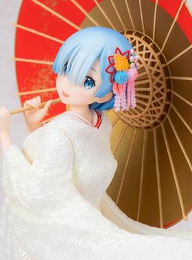 日版现货包邮 FURYU F:NEX re0 从零开始 蕾姆雷姆 白无垢 手办