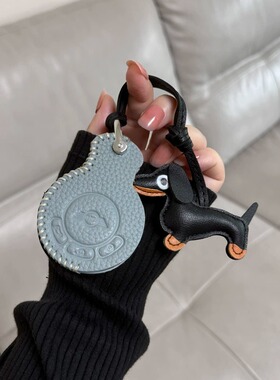 适用于宝马mini钥匙套迷你cooper车皮包countryman男女腊肠狗新老