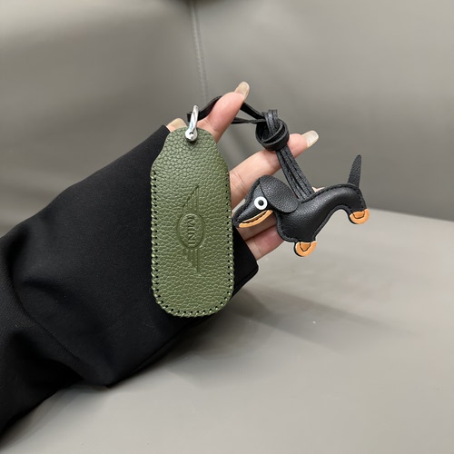 适用24款电动宝马mini cooper车钥匙套新能源赛车手艺术家壳扣包