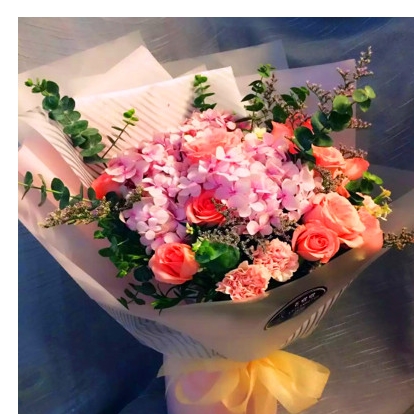 泰顺县罗阳镇司前畲族百丈镇筱村镇鲜花店母亲节速递玫瑰生日蛋糕