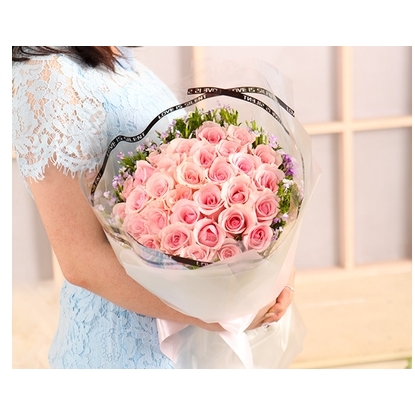 临澧县安福镇合口镇新安佘市桥镇太浮镇鲜花店母亲节速递玫瑰花束