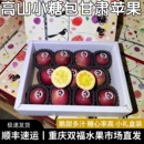 甘肃高山小糖包新鲜苹果礼盒装 3.5斤重庆双福 糖心率高净重约3