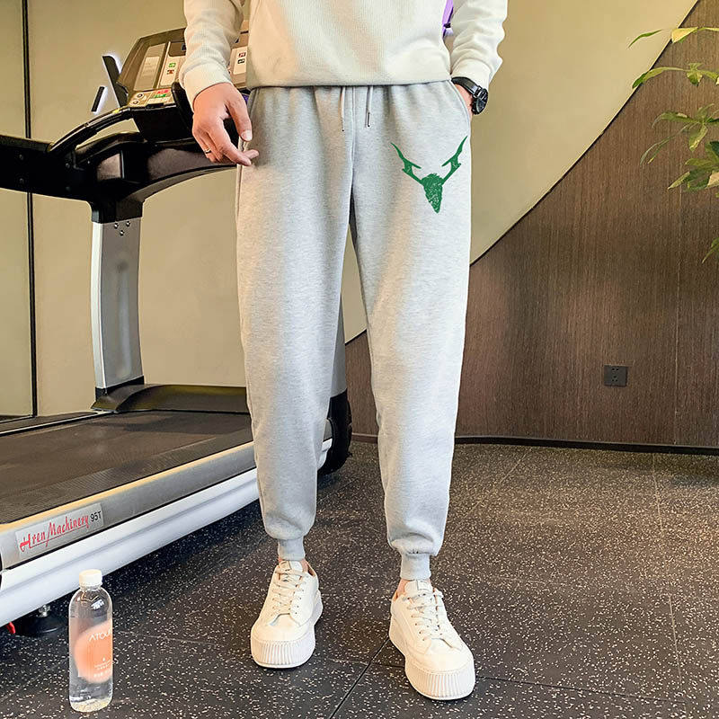 2024春夏装新款男士运动裤潮牌印花束脚裤休闲裤AK73-P45,男装休闲裤,星座712-1