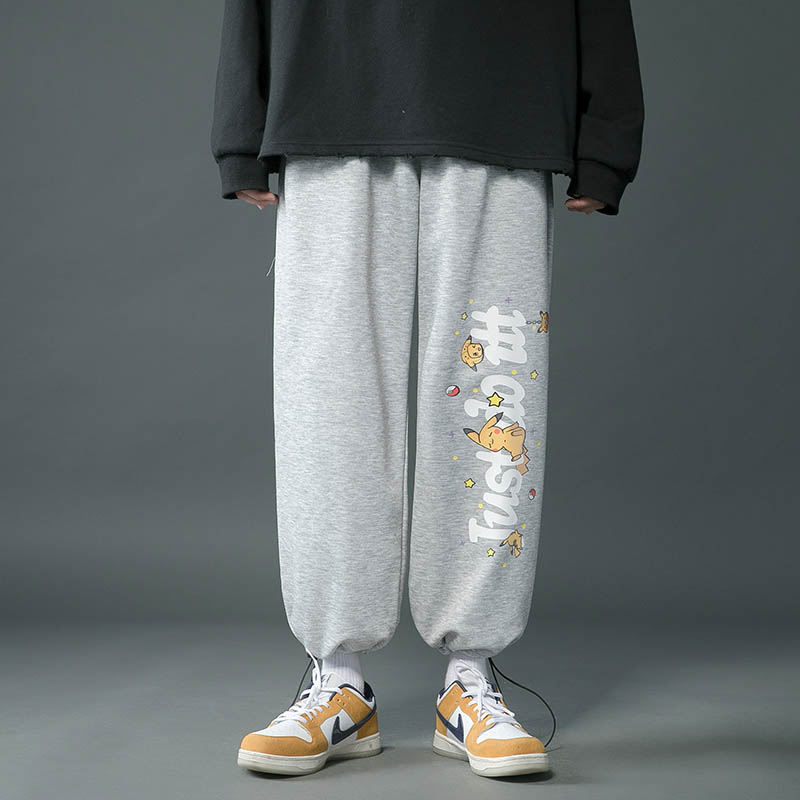 春季新款运动裤男士卫裤宽松大码休闲裤1611B-1-K03-P38，男装休闲裤，星座712-1