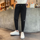 秋装新款潮流男裤子韩版修身小脚裤社会小伙束脚裤712-1-A128-P50，男装休闲裤，星座712-1