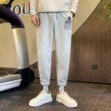 2024春夏装新款男士运动裤百搭束脚裤712-1-AK71-P45，男装休闲裤，星座712-1