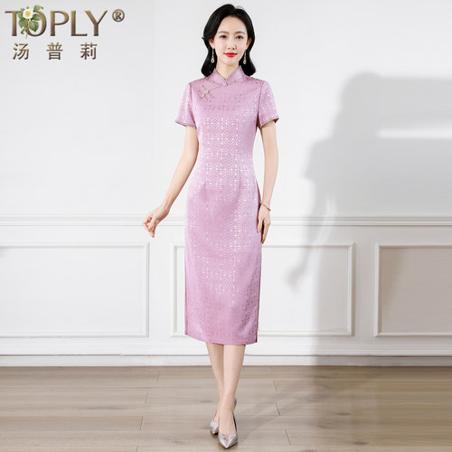 婚宴装礼服新中式改良旗袍连衣裙