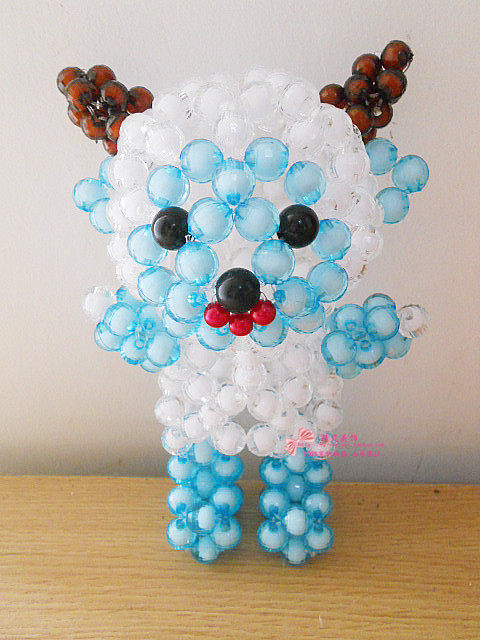 精灵手工串珠 串珠喜羊羊美羊羊 创意串珠diy材料包散珠