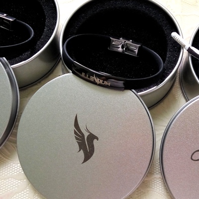 凤凰illenium百大DJ电音节周边硅胶手绳手环 可定制图案ILLENIUM