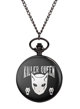 jojo的奇妙冒险周边怀表 翻盖手表挂件 项链石英表动漫复古怀表