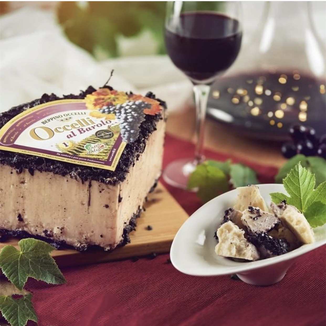 意大利进口巴洛罗葡萄酒味道奶酪