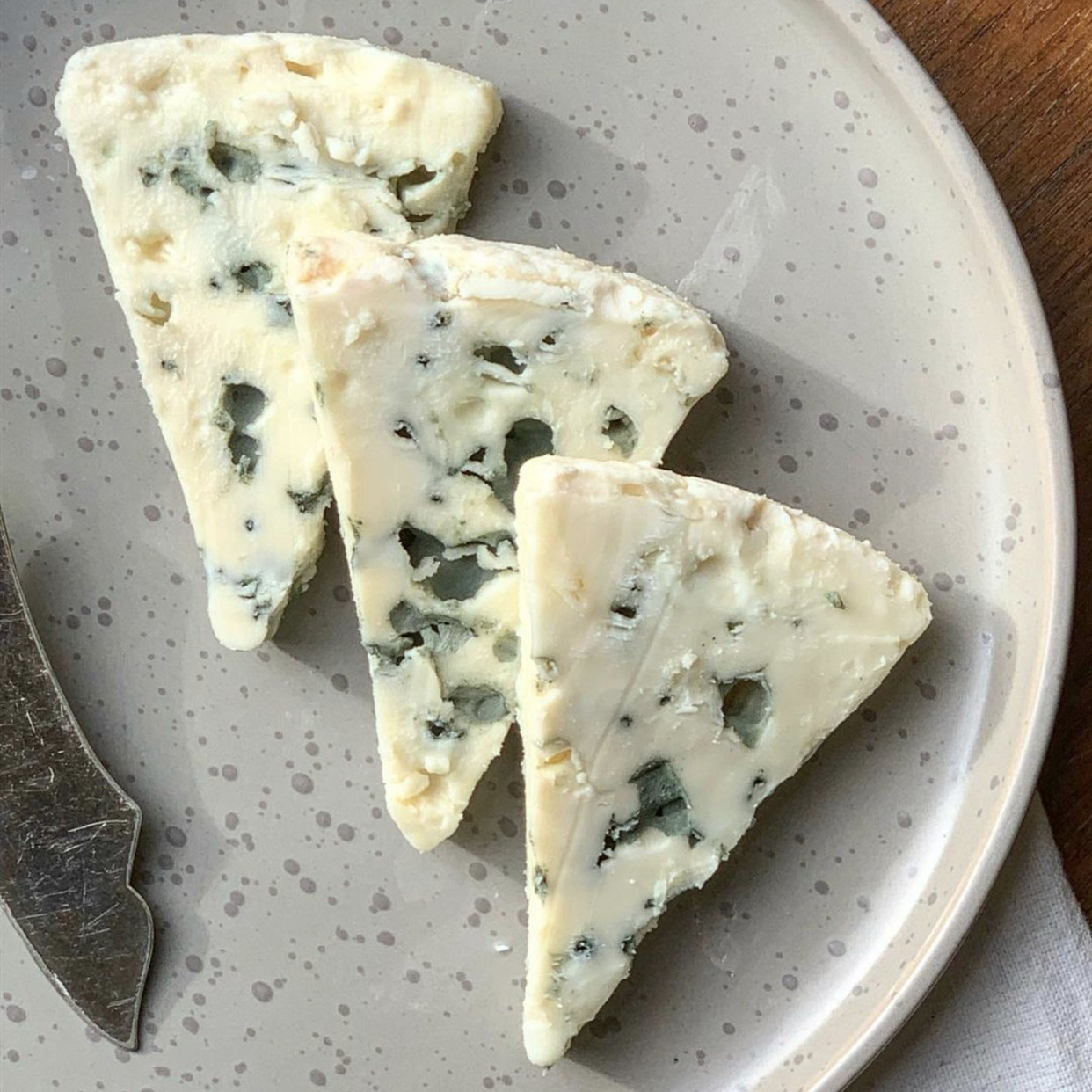 法国ROQUEFORT AOP洛克福尔蓝纹干酪营养新鲜奶酪BLUE CHEESE包邮 咖啡/麦片/冲饮 原制奶酪 原图主图