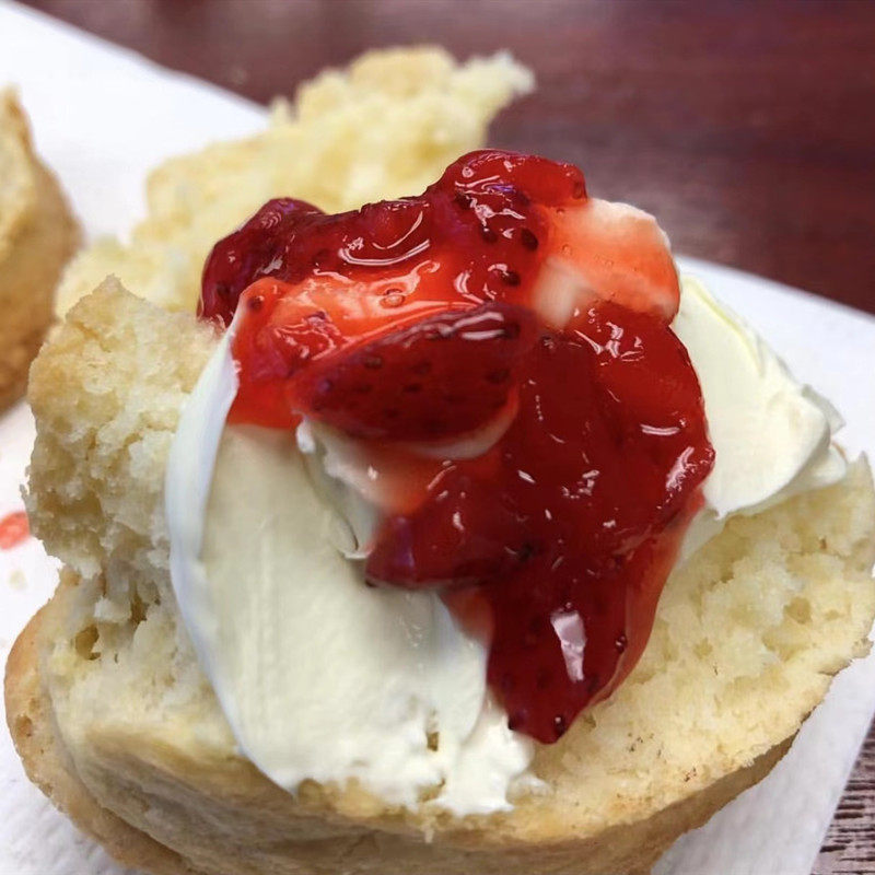 英国原装进口德文郡浓缩稀奶油双德文涂抹奶油奶酪454creams包邮