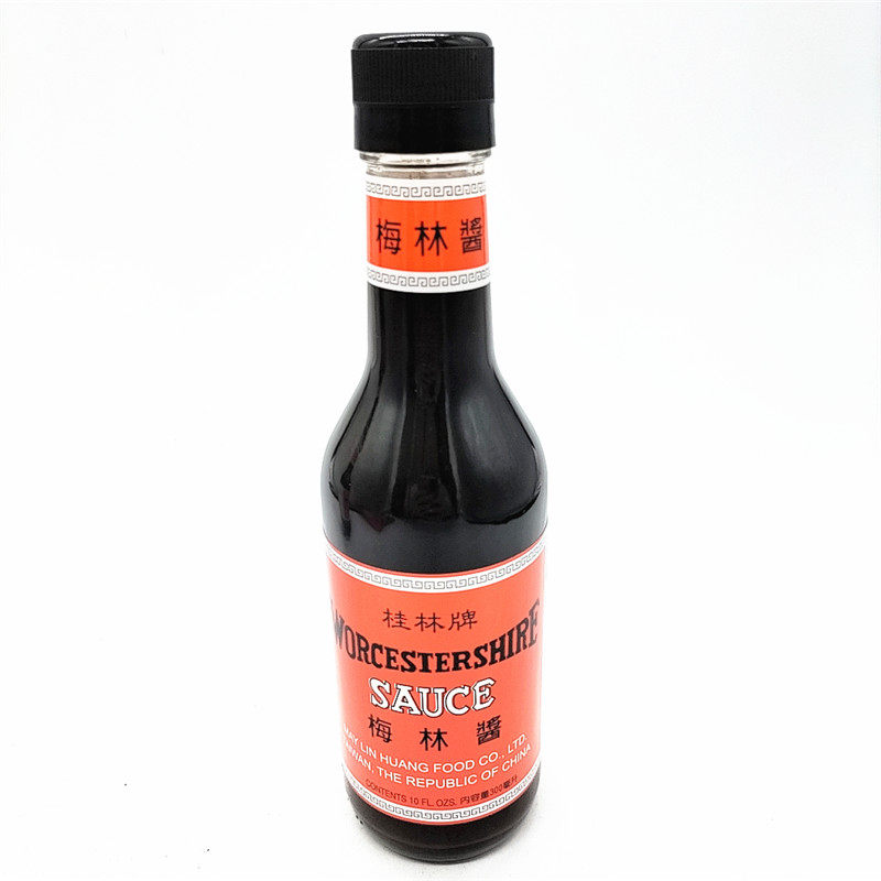 包邮 台湾桂林牌梅林辣酱油梅林酱调味汁300ml炒饭调料纯素