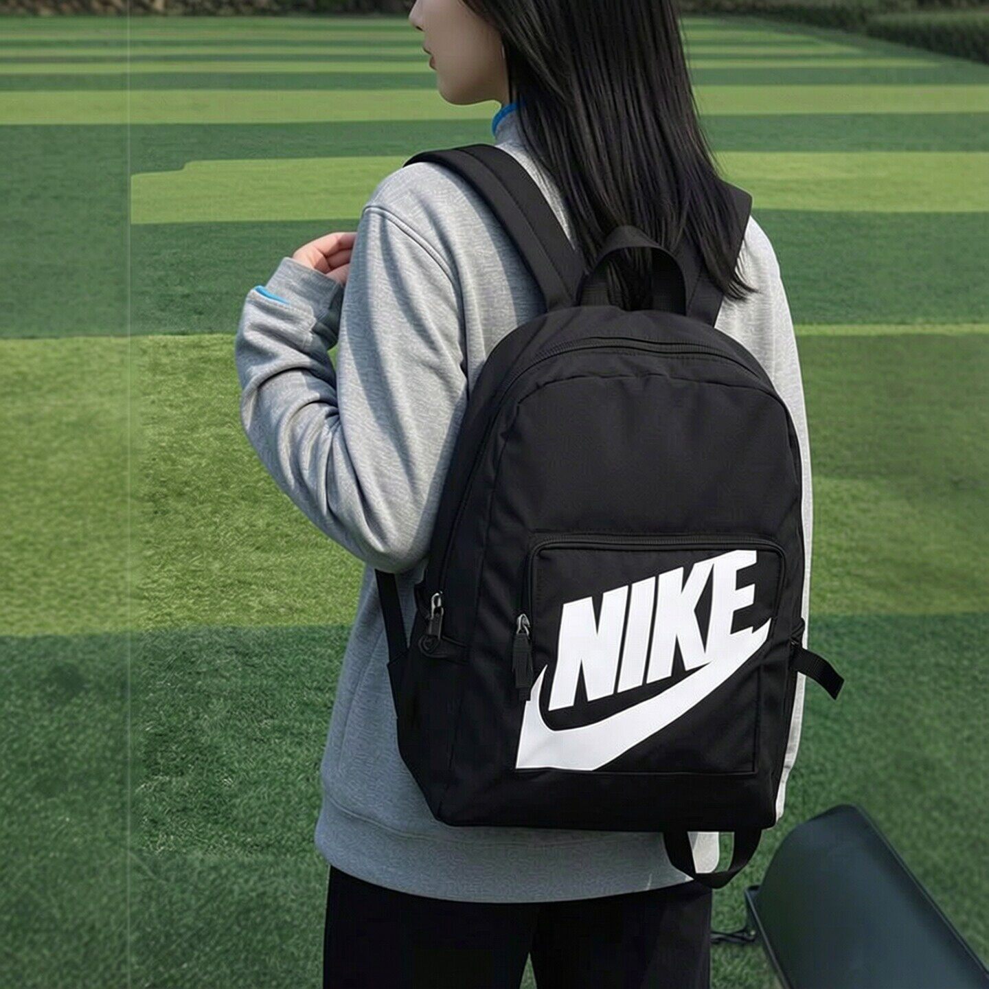 Nike耐克潮流双肩包学生书包新款儿童背包大标logo休闲包男女大包