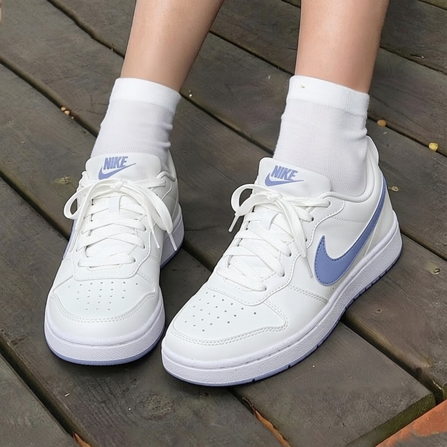 NIKE耐克鞋子夏季正品低帮板鞋女子小白鞋皮面运动鞋简约休闲鞋潮