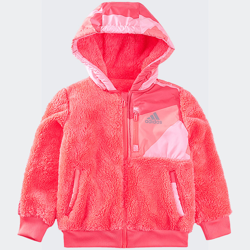 Adidas/阿迪达斯正品 秋正品儿童舒适运动休闲夹克外套GU3243