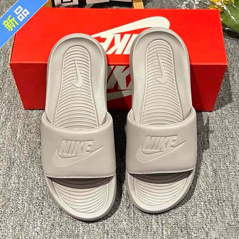 Nike耐克潮流大标拖鞋男子轻便一字拖2026年正品凉拖运动沙滩鞋子