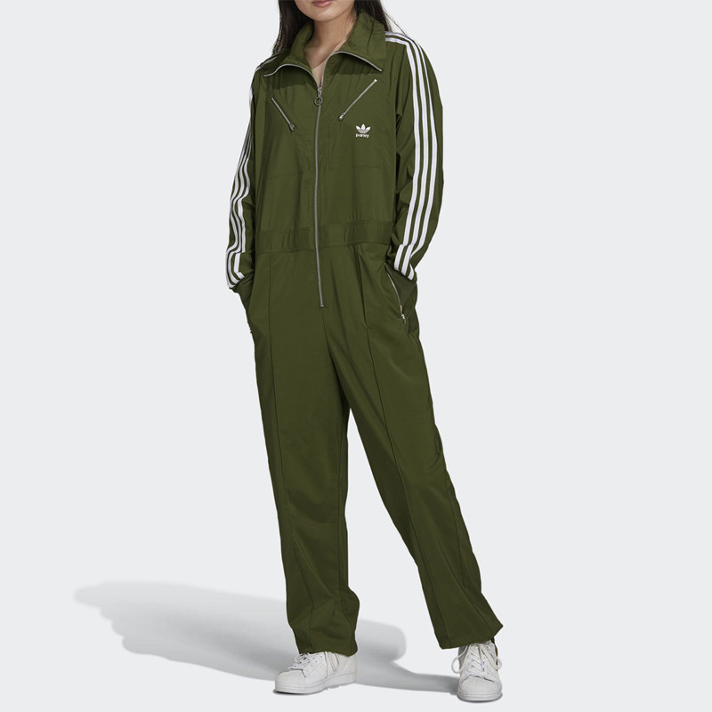 Adidas/阿迪达斯正品三叶草BOILERSUIT女子运动连体衣HD2517