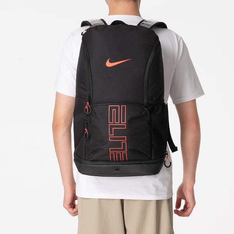 Nike耐克篮球双肩包精英气垫背包男女运动包正品训练大包休闲书包