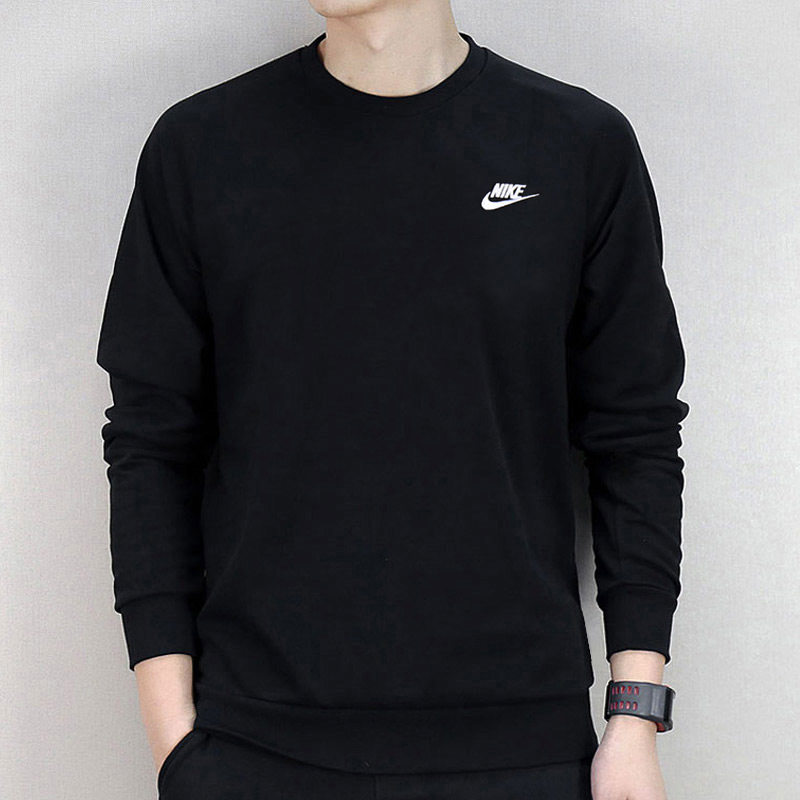 NIKE耐克圆领卫衣纯色男