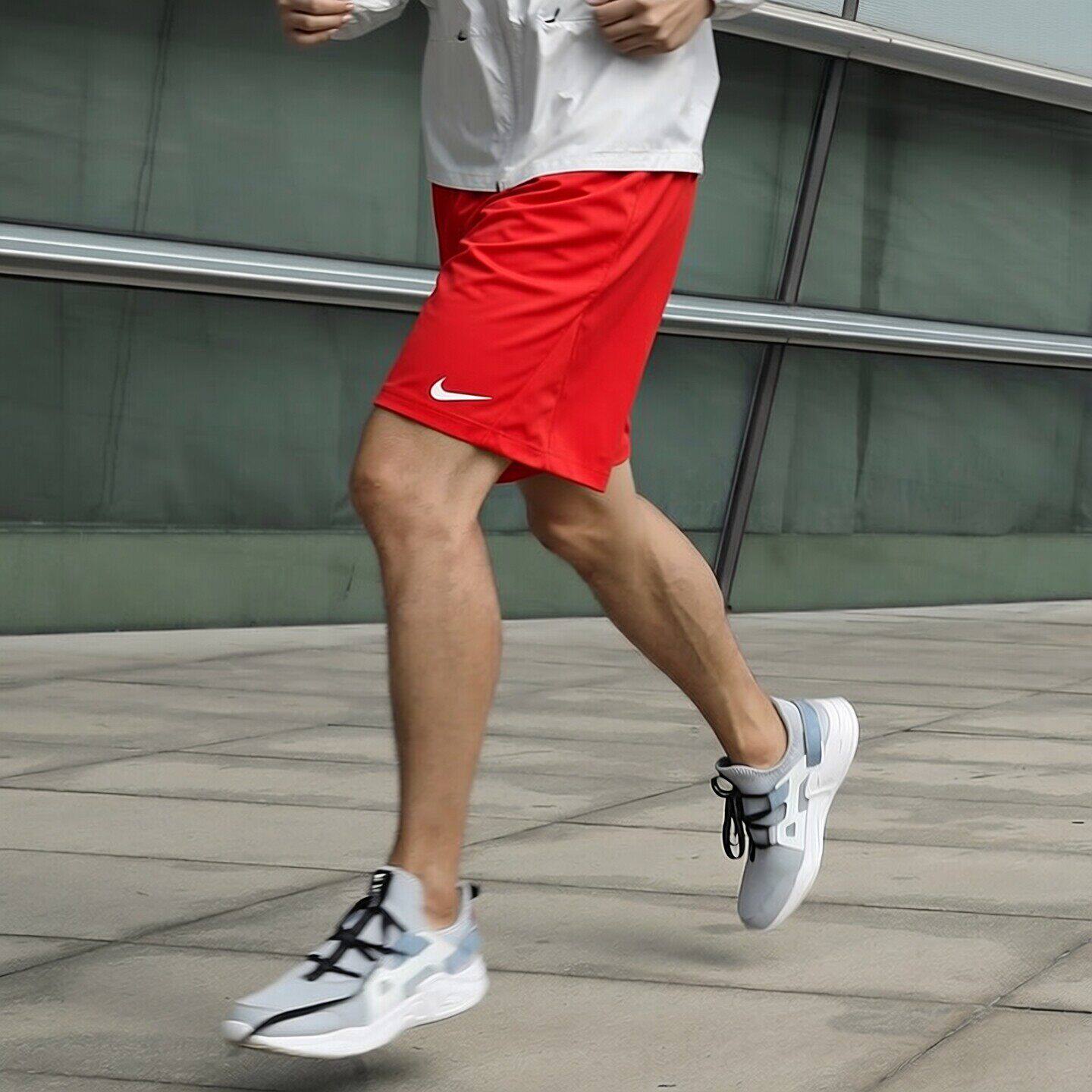 Nike耐克裤子正品红色短