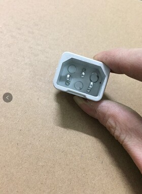无耳电源座 白色铜脚 电饭锅座 插座 三孔座 品字座 电饭锅配件
