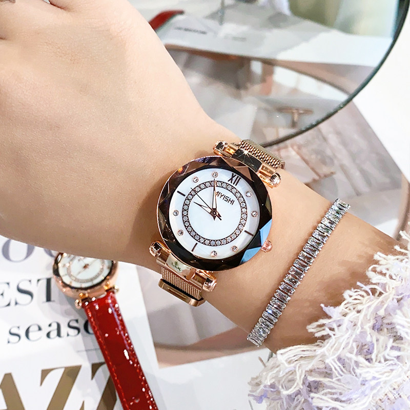 女士手表防水时尚2023年新款潮流韩版简约休闲大气学生风男女腕表