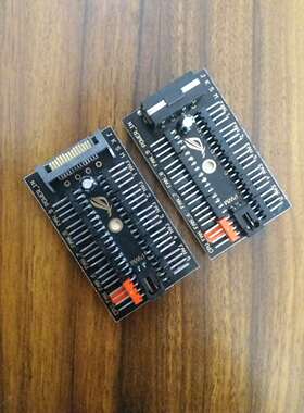 CPU风扇集线器4PinPWM一分十转接线一分五温控延长线三针四针通用