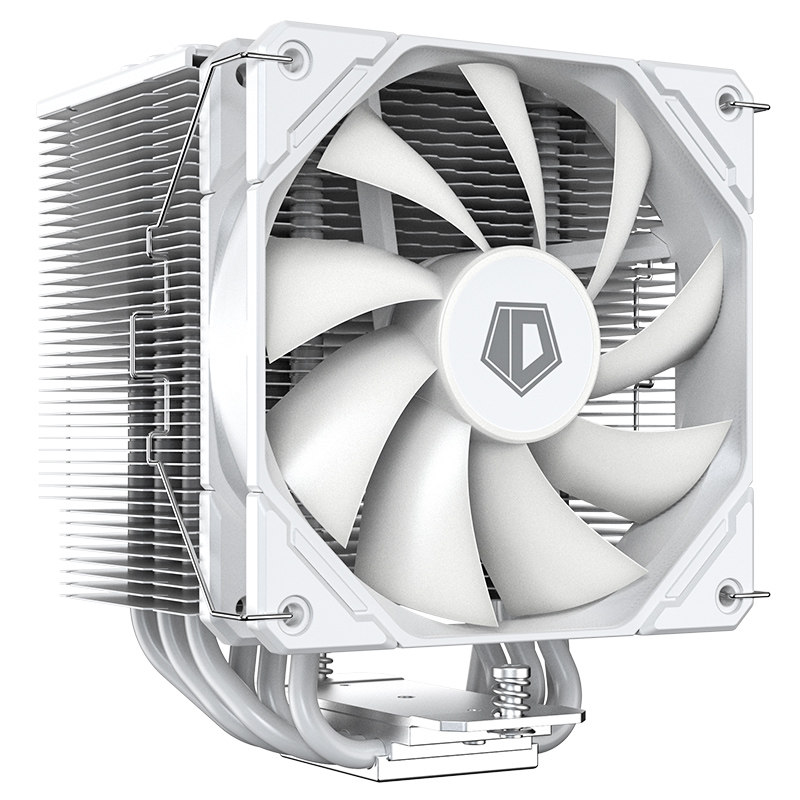 ID-COOLING SE-60ARGB PURE WHITE COMPUTER CPU COOLER 12TH GEN 1700 TEMPERATURE CONTROL SHENGUANG SYNC