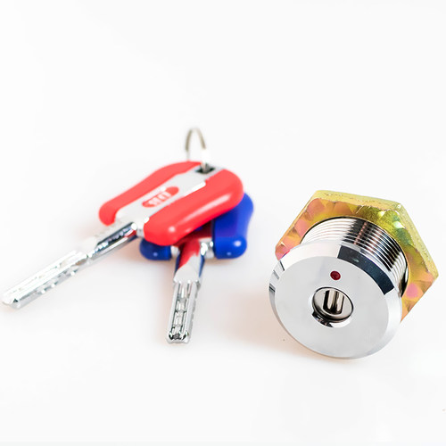 保险柜门锁一字防盗锁锁芯