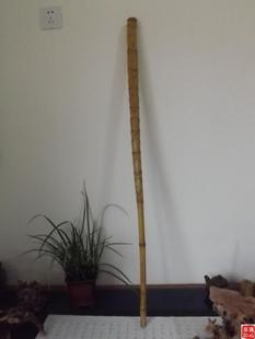 自然原色楠竹竹根/竹鞭罗汉竹手杖拐杖/手把玩篆刻雕刻原材料长CM