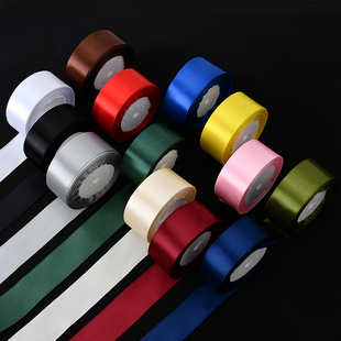 包邮 饰椅背带包装 布织带辅料婚庆装 4cm缎带彩带绸带丝带包边包装