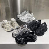 做旧擦色厚底增高运动休闲鞋 欧洲站绑带老爹鞋 女ins潮2026春新款