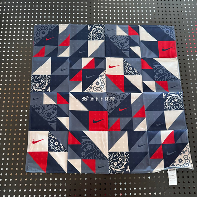 耐克/Nike 男女印花头巾魔术围脖运动跑步骑行发带方巾FV5375-469