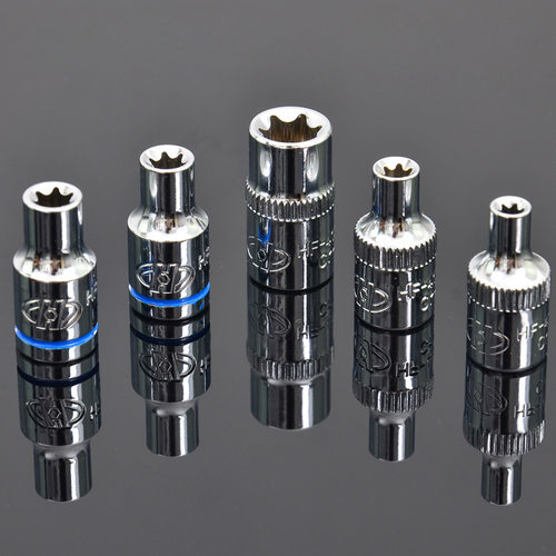 6.3mm 小飞 1/4E套筒 五星套筒