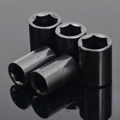 YG气动套筒头子汽车维修工具1 外六角气动扳手短套筒 2寸12.5mm