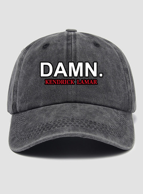 Kendrick Lamar DAMN嘻哈说唱帽子棒球帽男女小清新鸭舌帽遮阳