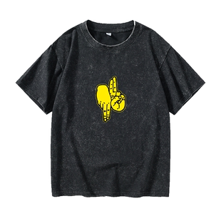 中国新说唱刘聪 邦bang 以下犯上功夫胖 大傻 supT恤短袖个性衣服