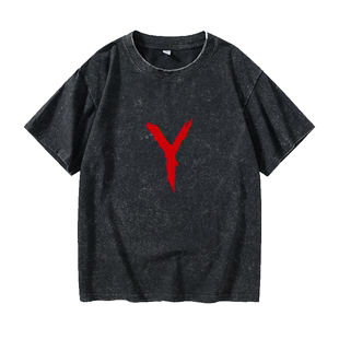 PS4 XBOX游戏Vampyr 吸血鬼T恤短袖潮衣服女男圆领大码宽松夏季情