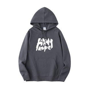 亚当兰伯特adam lambert签名周边卫衣连帽休闲衣服套头男女上衣宽