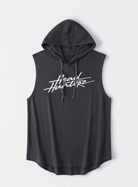 Headhunterz 猎头者  Hardstyle dj音乐 电音背心T恤无袖短袖简约