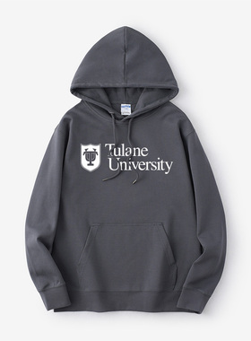 杜兰大学Tulane University纪念品周边校服卫衣连帽港风衣服套头