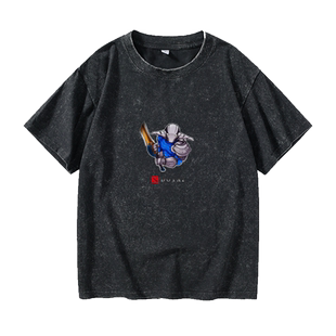 dota2刀塔游戏周边斧王幻影长矛手T恤短袖个性衣服女男圆领大码宽